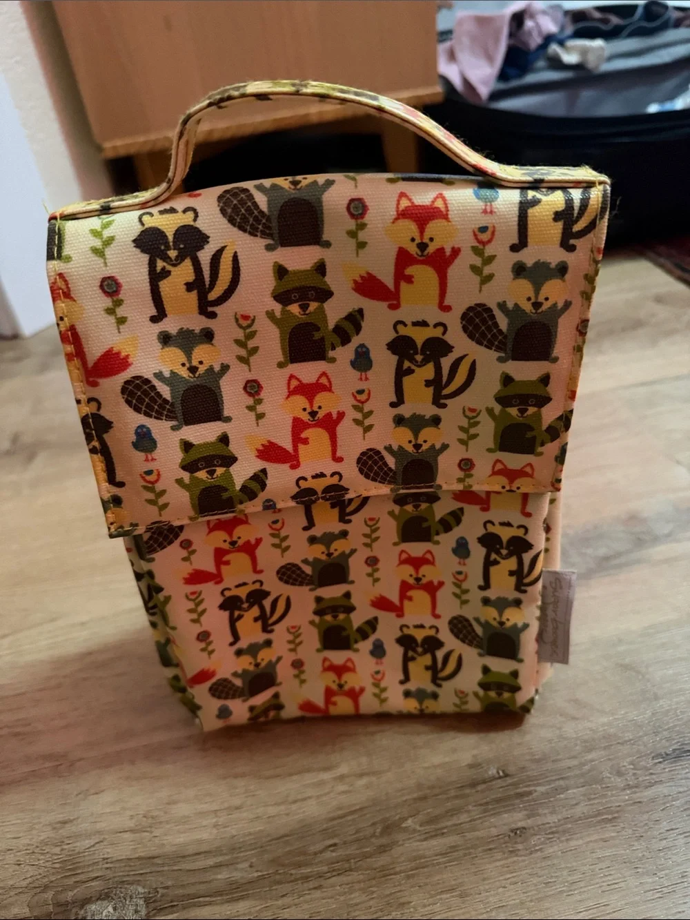 Sugar Booger Woodland Friends Lunch Bag - Yellow